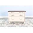 Pemberly Row Solid Wood Traditional Lateral Two Tone File Cabinet