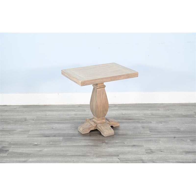 Sunny Designs Wheat Square Wood End Table