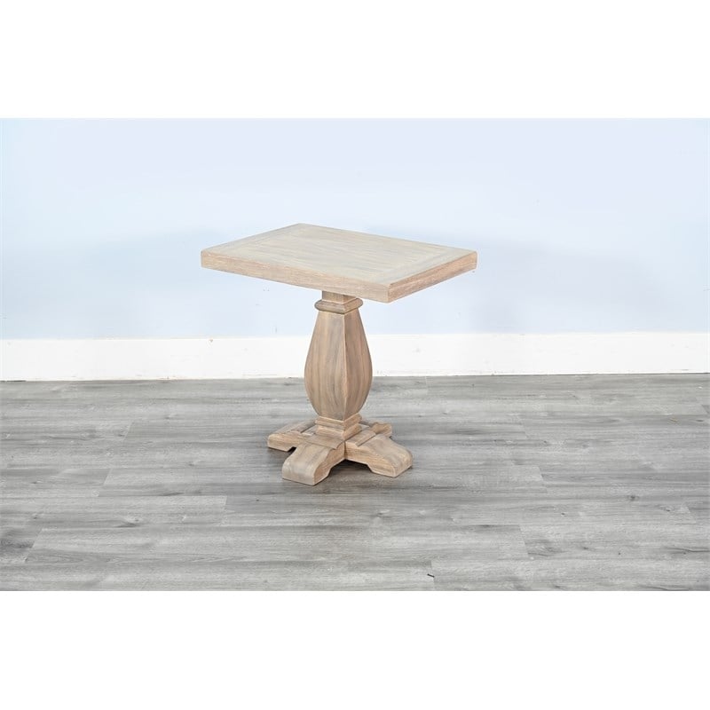 Sunny Designs Wheat Square Wood End Table