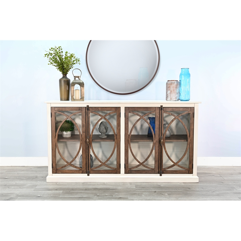 Pemberly Row Solid Wood Farmhouse 78