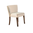 Pemberly Row Wood Natural Cushion Seat Dining Chair (Set of 2)