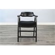 Pemberly Row Wood Mid-Century Counter Stool (Set of 2) in Black