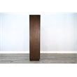 Pemberly Row Brown Contemporary Wood Sliding Door Storage Cabinet