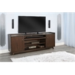 Pemberly Row Contemporary Brown Finish Wood Mid-Century 86