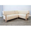 Pemberly Row Contemporary Wood Breakfast Nook Sofa Bench Set