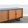 Pemberly Row Contemporary Wood Mid-Century Modern Accent Cabinet