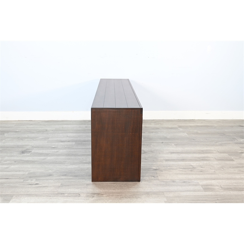Pemberly Row 72-Inch Transitional TV Stand with Glass Cabinet Doors