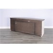 Pemberly Row Contemporary Wood Farmhouse 76-Inch Modern TV Stand