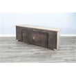 Pemberly Row Modern Farmhouse TV Stand with Storage Cabinets