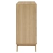 Pemberly Row Set of 3 - Dresser and Nightstand and Chest in Oak