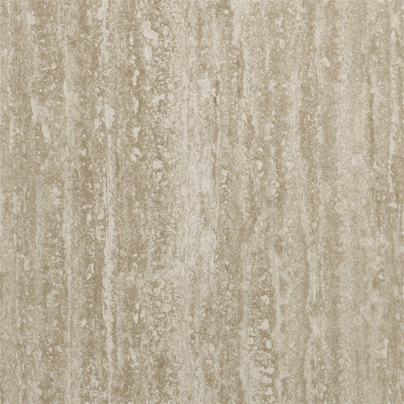 Pemberly Row Set of 2 Contemporary Nightstands in Travertine Finish