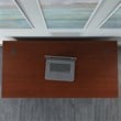 Pemberly Row Set of 5 60W x 30D Office Desk in Mahogany - Engineered Wood