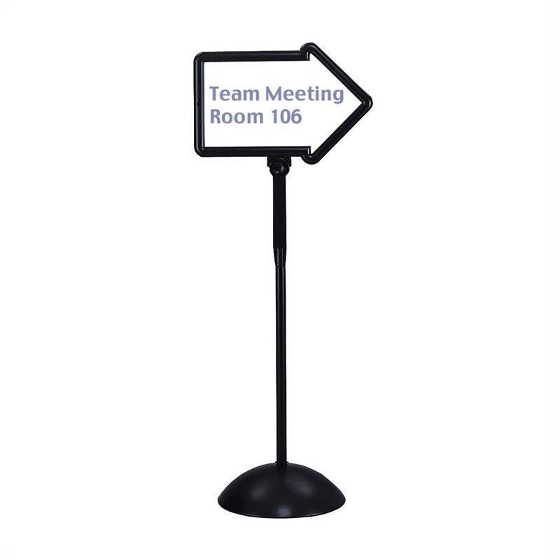 Pemberly Row Set of 18 Write Way Arrow Sign Magnetic Dual-Sided Dry Erase Board