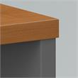 Pemberly Row Set of 3 60W x 30D Office Desk in Natural Cherry - Engineered Wood
