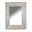 Pemberly Row Modern / Contemporary Wood Wall Mirror in Fossil Finish