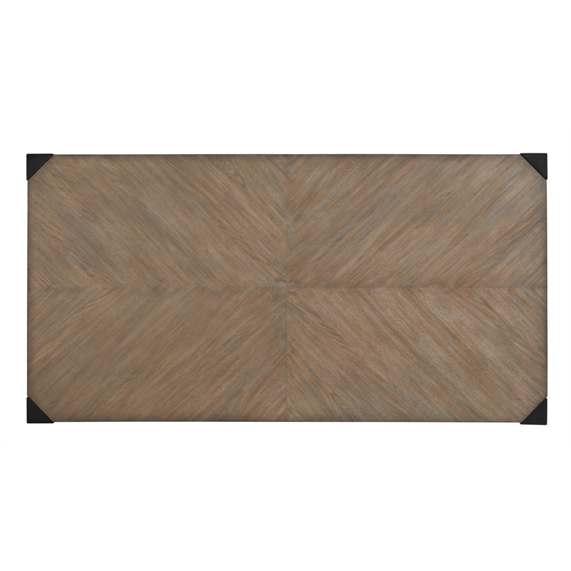 Pemberly Row Contemporary Dining 78 in. Rectangular Dining Table