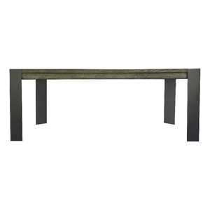 Pemberly Row Contemporary Dining 78 in. Rectangular Dining Table