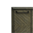 Pemberly Row Contemporary Engineered Wood Dining Sideboard in Brown