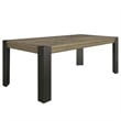 Pemberly Row Contemporary Dining 78 in. with 6 ladderback chairs