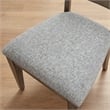 Pemberly Row Contemporary Dining 78 in. with 6 ladderback chairs