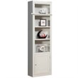 Pemberly Row Contemporary 6 Piece Library Wall with Corner Bookcases