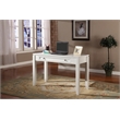 Pemberly Row Contemporary U-Shape Desk with Credenza File and Hutch