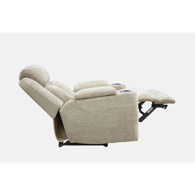 Pemberly Row Contemporary Power Reclining Sofa Loveseat and Recliner