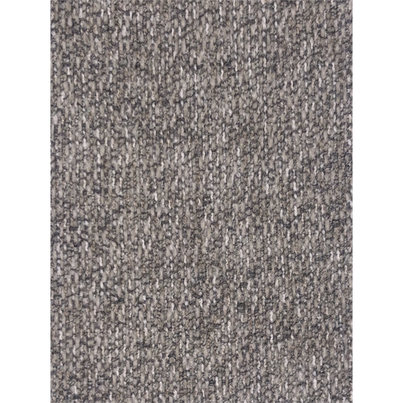 Pemberly Row Contemporary Canes Cobblestone 6 Piece Modular Sectional