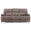 Pemberly Row Contemporary Manual Reclining Sofa and Loveseat