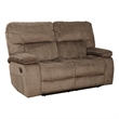 Pemberly Row Contemporary Manual Reclining Sofa and Loveseat