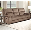 Pemberly Row Contemporary Manual Reclining Sofa and Loveseat