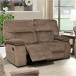 Pemberly Row Contemporary Manual Reclining Sofa and Loveseat