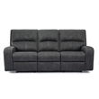 Pemberly Row Contemporary Slate Power Reclining Sofa and Recliner