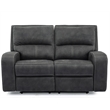 Pemberly Row Contemporary Slate Power Reclining Sofa and Loveseat