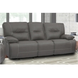 Pemberly Row Contemporary Haze Power Reclining Sofa and Two Recliners