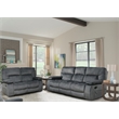 Pemberly Row Contemporary Manual Reclining Sofa and Loveseat