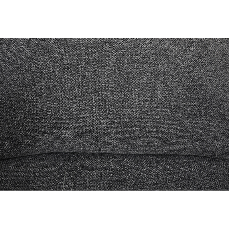 Pemberly Row Contemporary Bizmark Grey Power Reclining Sofa and Recliner