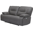 Pemberly Row Contemporary Haze Power Reclining Sofa and Loveseat