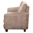 Pemberly Row Contemporary Biscotti Power Reclining Sofa and Recliner