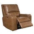 Pemberly Row Contemporary Bourbon Power Reclining Sofa and Two Recliners