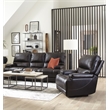 Pemberly Row Contemporary Coffee Power Reclining Sofa and Recliner