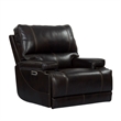 Pemberly Row Contemporary Coffee Power Reclining Sofa and 2 Recliners