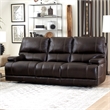 Pemberly Row Contemporary Coffee Power Reclining Sofa and 2 Recliners
