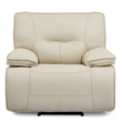 Pemberly Row Contemporary Oyster Power Reclining Sofa and Two Recliners
