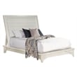 Pemberly Row Contemporary Bedroom King Platform Bed with 2 Nightstands