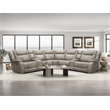 Pemberly Row Contemporary Desert Taupe 7 Piece Reclining Sectional