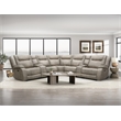 Pemberly Row Contemporary Desert Taupe 7 Piece Reclining Sectional