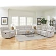 Pemberly Row Contemporary Fabric Opal Taupe Recliner Two Pack