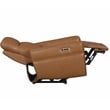 Pemberly Row Contemporary Steamboat Ecru Power Zero Gravity Recliner