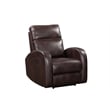Pemberly Row Contemporary Pebble Brown Power Recliner Two Pack